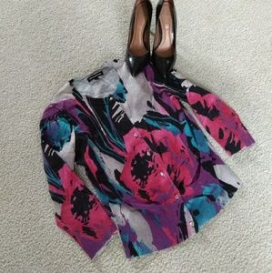 3 for $15 floral sweater